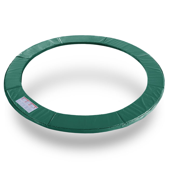 ExacMe Replacement Trampoline Pad, Safety Spring Cover Frame Pad 08 10 12 13 14 15 16FT, Green, 6180-CP-G