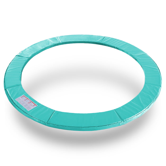 ExacMe Replacement Trampoline Pad, Safety Spring Cover Frame Pad 8 10 12 13 14 15 16FT, Seafoam Green, 6180-CP-SG