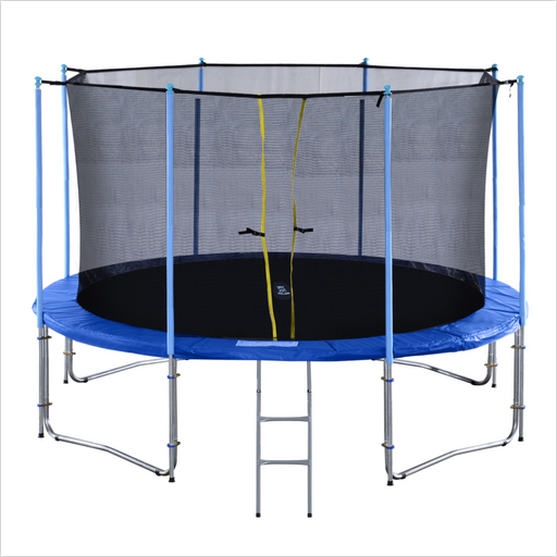 ExacMe Outdoor Trampoline 15 Foot with Intra Enclosure and Ladder, C15