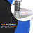 ExacMe 15 Foot Luxury Trampoline with Premium Enclosure Carbon Fiber Rod, 400 LBS Weight Limit, L15
