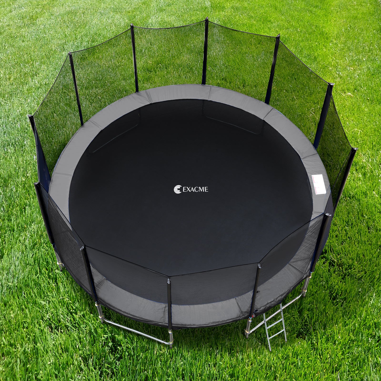 Upgraded Double-Sided Trampoline Pad 8 10 12 14 15 16ft, Replacement Safety Spring Cover Round, Waterproof Tear-Resistant, No Hole for Pole