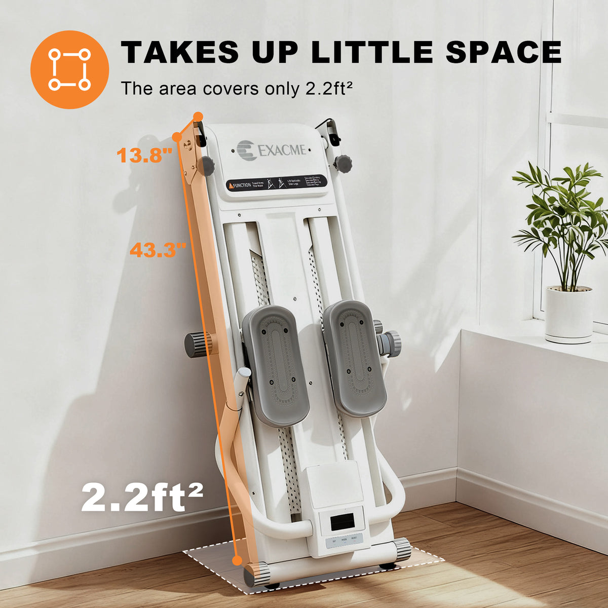 Upgraded Magnetic Stair Stepper for Home, 16-Level Adjustable Resistance up to 77LBS, with Cup Holder & Bluetooth APP, Folding Compact Cardio Climber, 350LBS Capacity