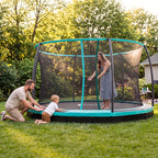 In-Ground Round Trampoline with Net  8/10/12/14FT