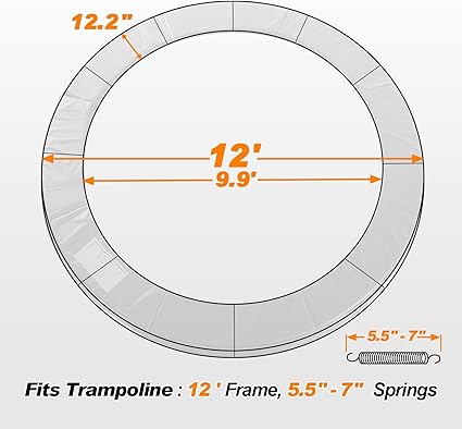 Classic Trampoline Pad 8 10 12 13 14 15 16FT