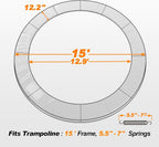Classic Trampoline Replacement  Pad 8 10 12 13 14 15 16FT