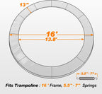 Classic Trampoline Replacement  Pad 8 10 12 13 14 15 16FT