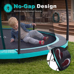 In-Ground Round Trampoline with Net  8/10/12/14FT