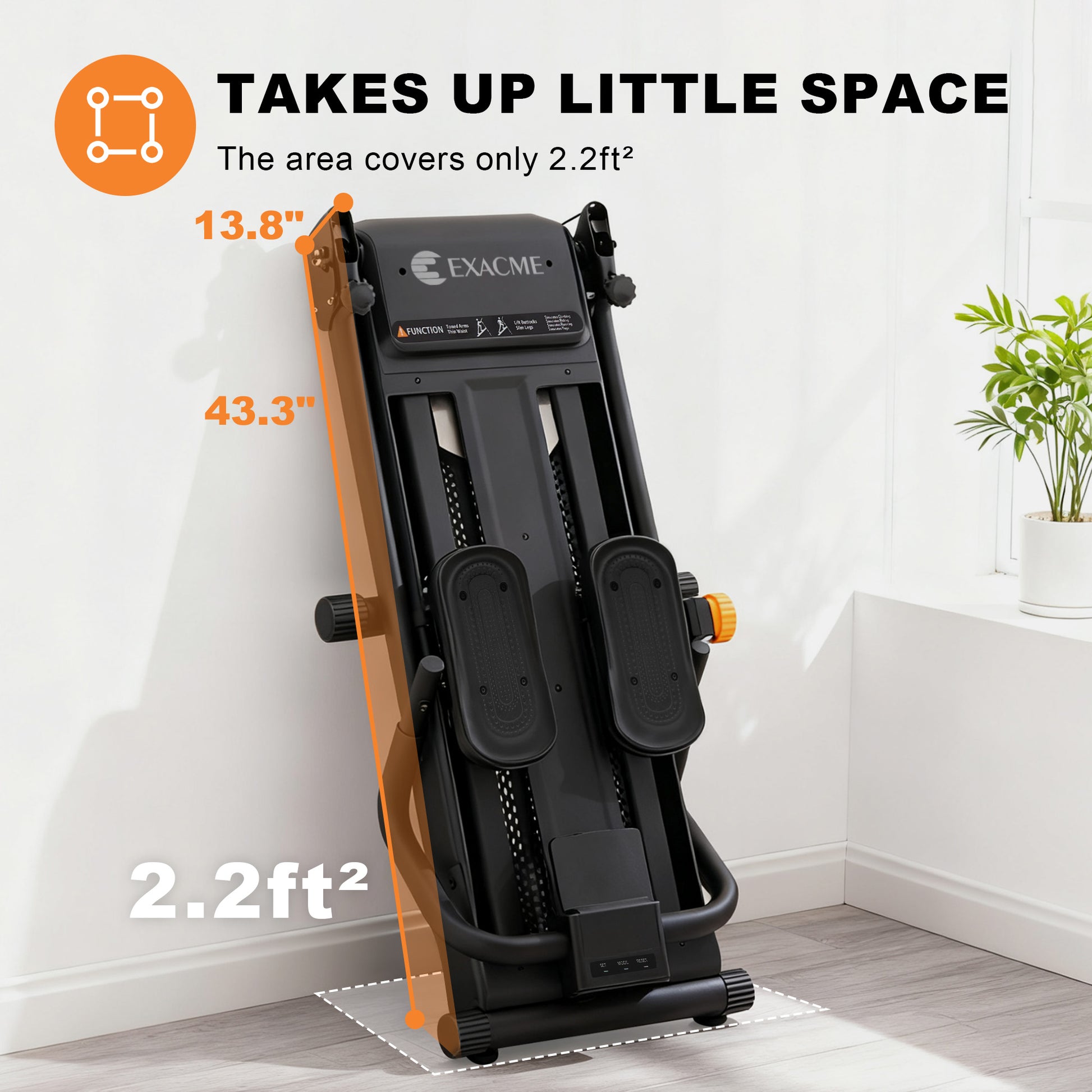 Upgraded Magnetic Stair Stepper for Home, 16-Level Adjustable Resistance up to 77LBS, with Cup Holder & Bluetooth APP, Folding Compact Cardio Climber, 350LBS Capacity