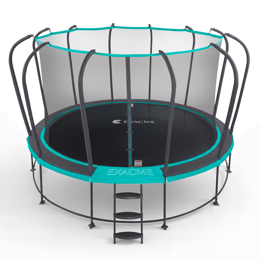 Double-Frame Round Trampoline with Net  8/10/12/14/15/16FT