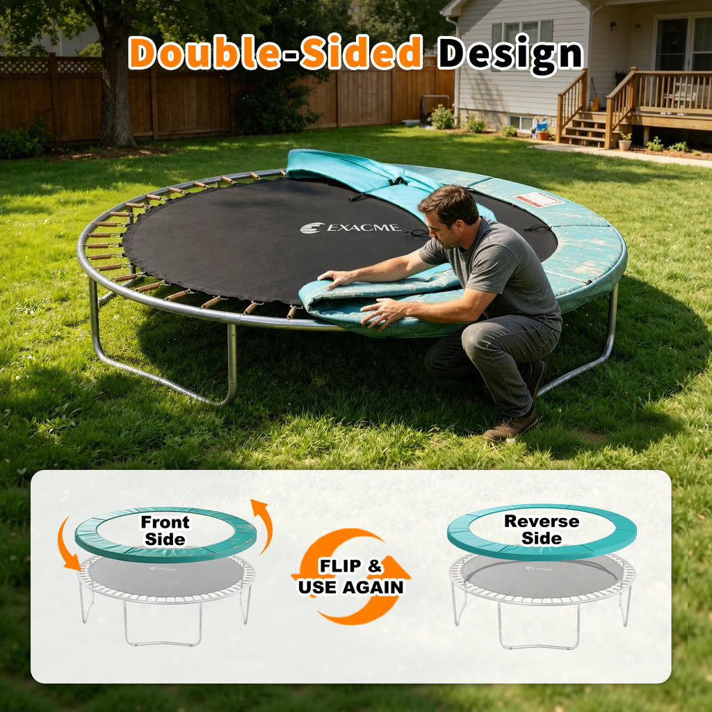 Double-Sided Trampoline Pad 8 10 12 14 15 16FT