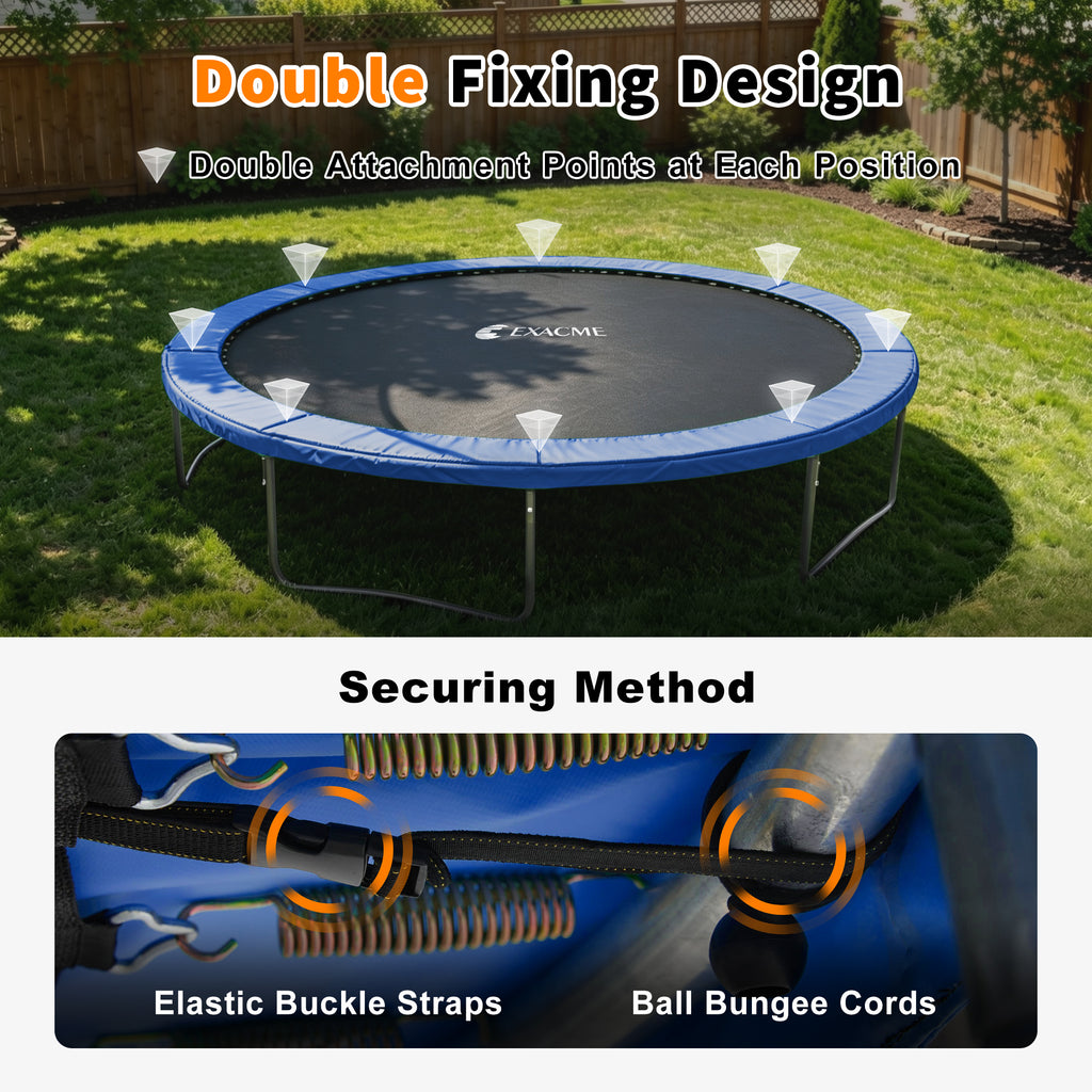 Double-Sided Trampoline Pad 8 10 12 14 15 16FT
