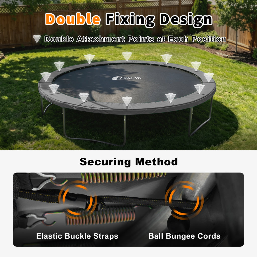 Double-Sided Trampoline Pad 8 10 12 14 15 16FT
