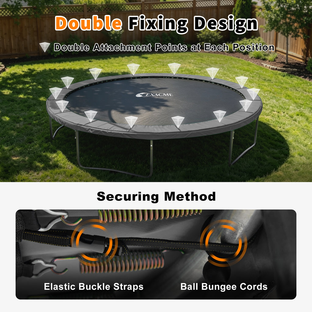 Double-Sided Trampoline Pad 8 10 12 14 15 16FT