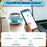 Exacme Keyless Entry Door Lock with G2 Gateway, WiFi Deadbolt Smart Fingerprint Lock Compatible with Alexa & Google Assistant, Keypad Door Lock TG23