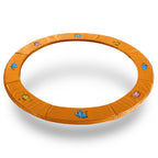 ExacMe Replacement Trampoline Pad, Safety Spring Cover Frame Pad 10 12 14 15 16FT, Orange Animal, 6180-CP-WD