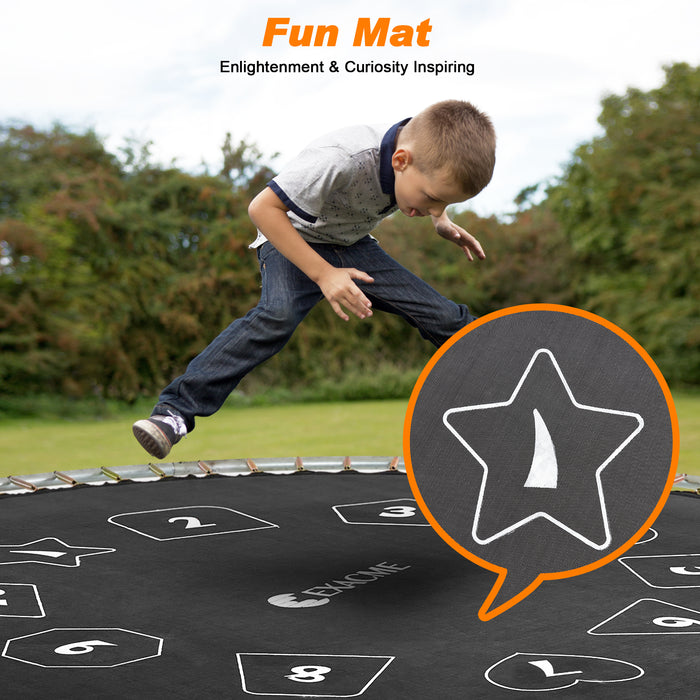 Exacme Jumping Mat Replacement for 12 14 15 16 Foot T-series Trampoline, 6181-JB