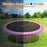 ExacMe Thicker Trampoline Pad with Opening, Replacement Spring Cover Safety Pads with Storage Bag, Pink 6181-P-PK