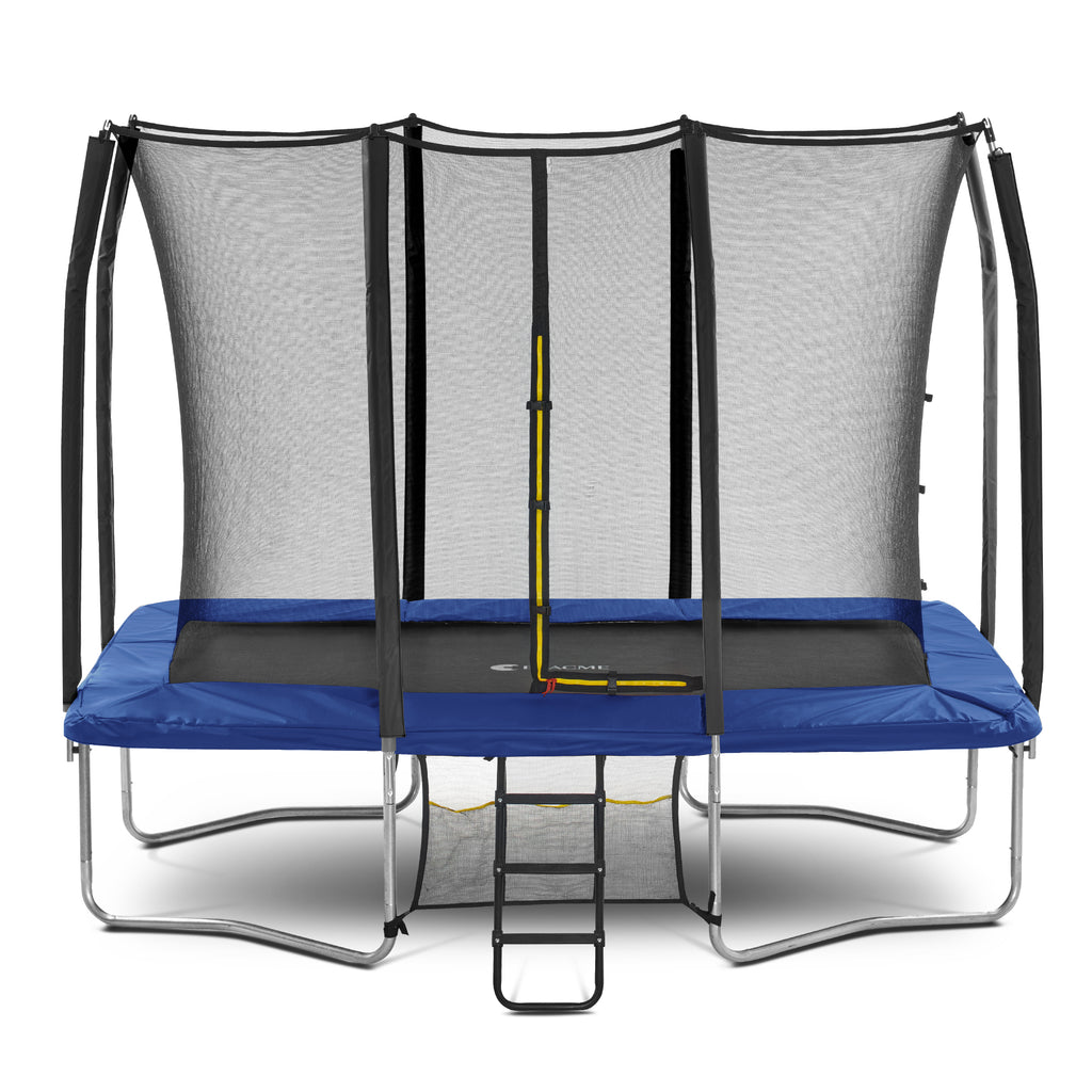 Small Rectangular Trampoline 7 × 10FT Rectangle Trampoline for Small Space – ExacMe