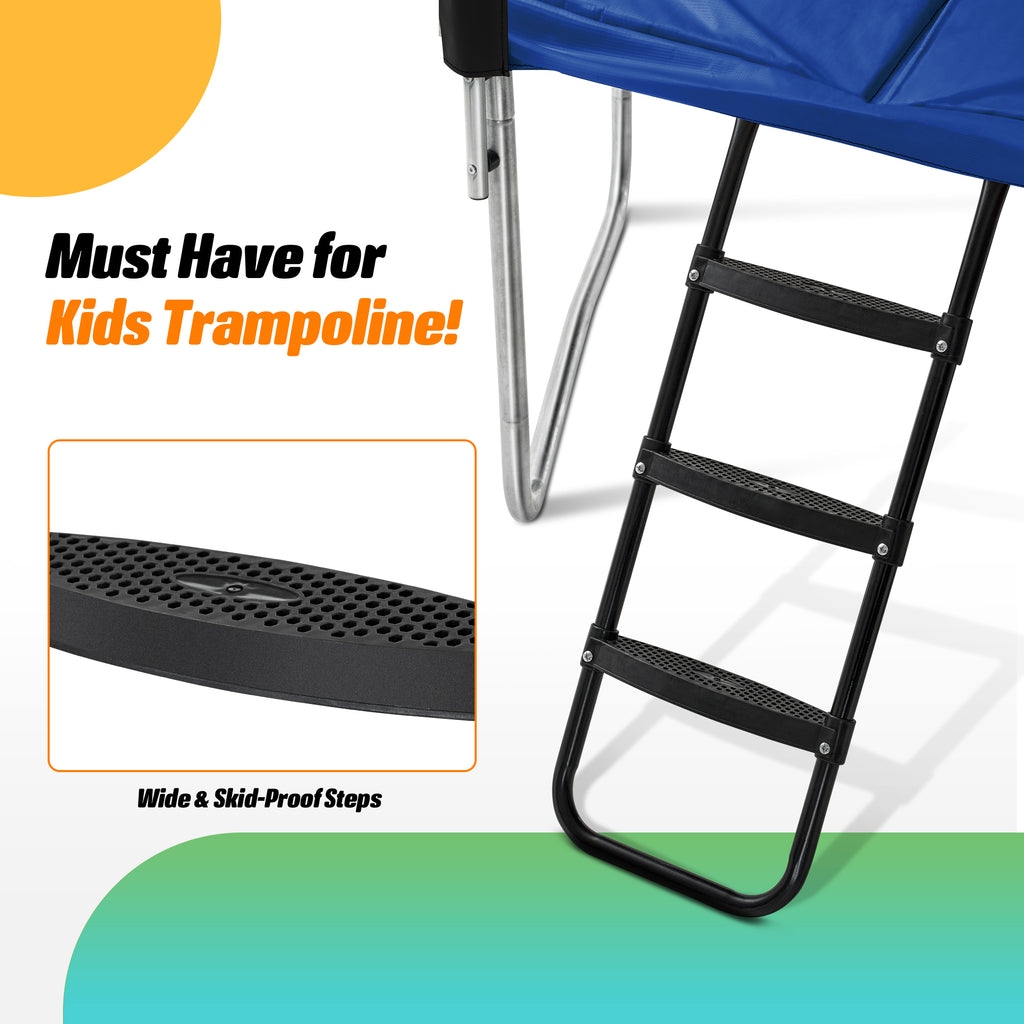 Small Rectangular Trampoline 7 × 10FT Rectangle Trampoline for Small Space – ExacMe