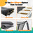 8X12FT Rectangle Trampoline