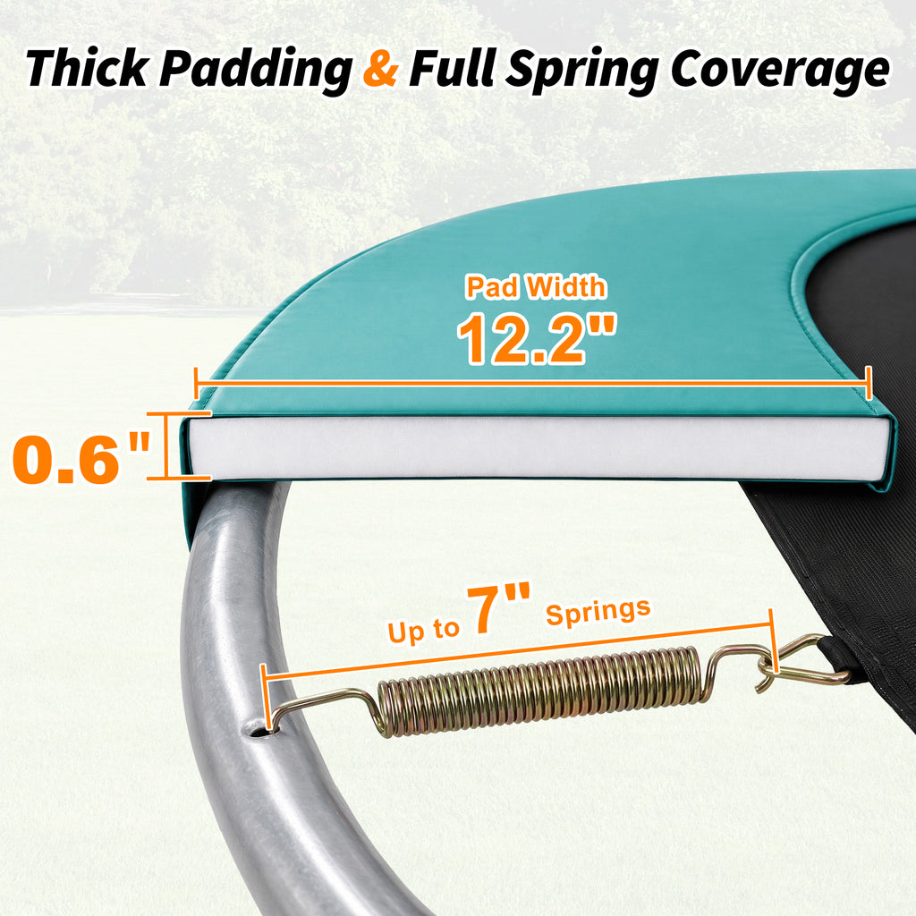 Double-Sided Trampoline Pad 8 10 12 14 15 16FT