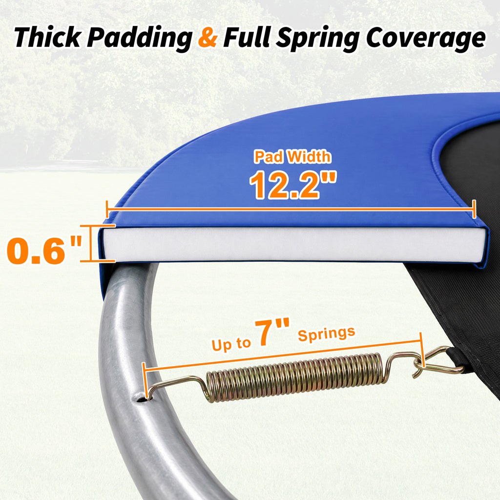 Double-Sided Trampoline Pad 8 10 12 14 15 16FT