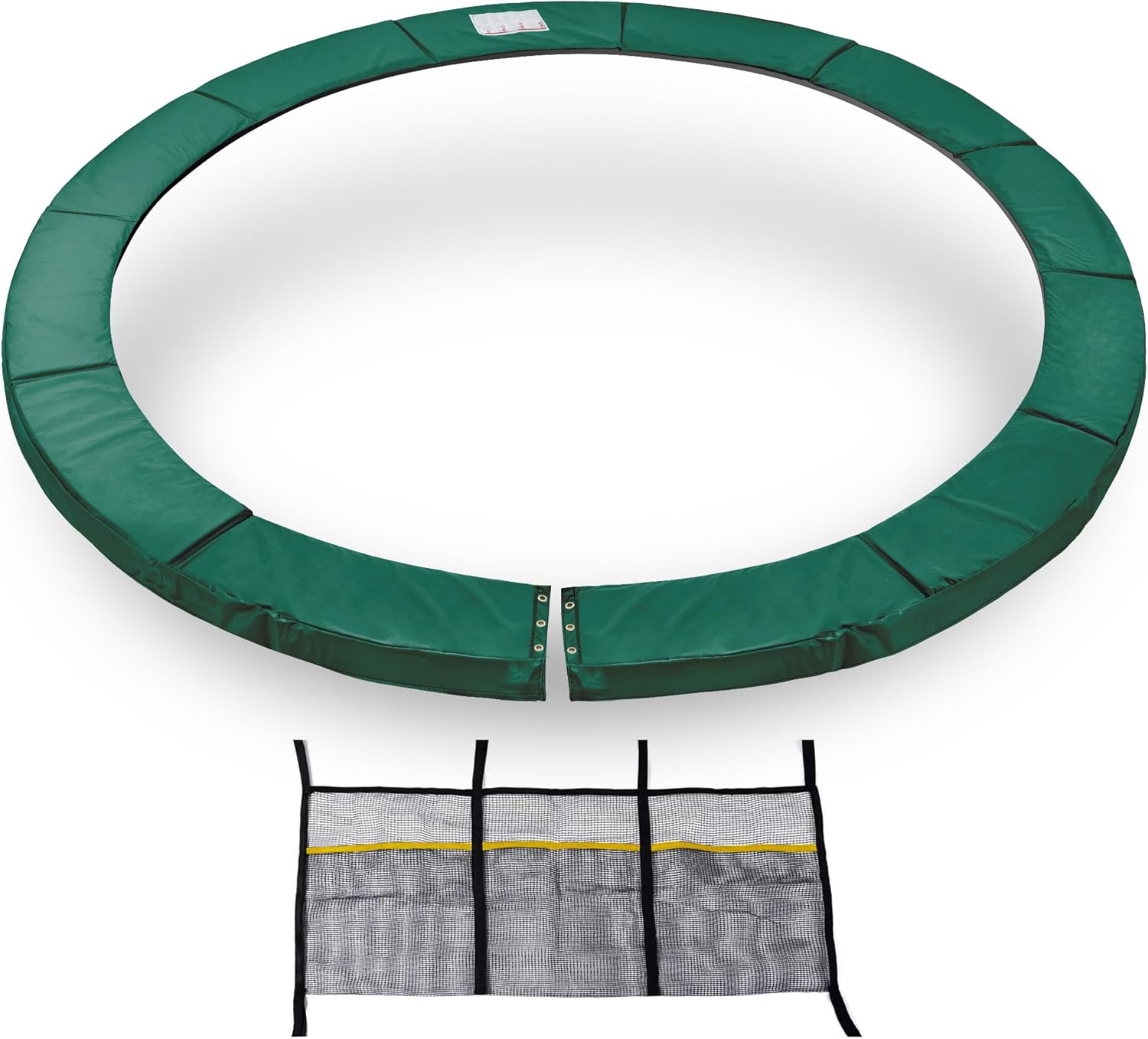 Premium Thicker Trampoline Replacement Pad with Opening and Storage Bag  8 10 12 13 14 15 16FT
