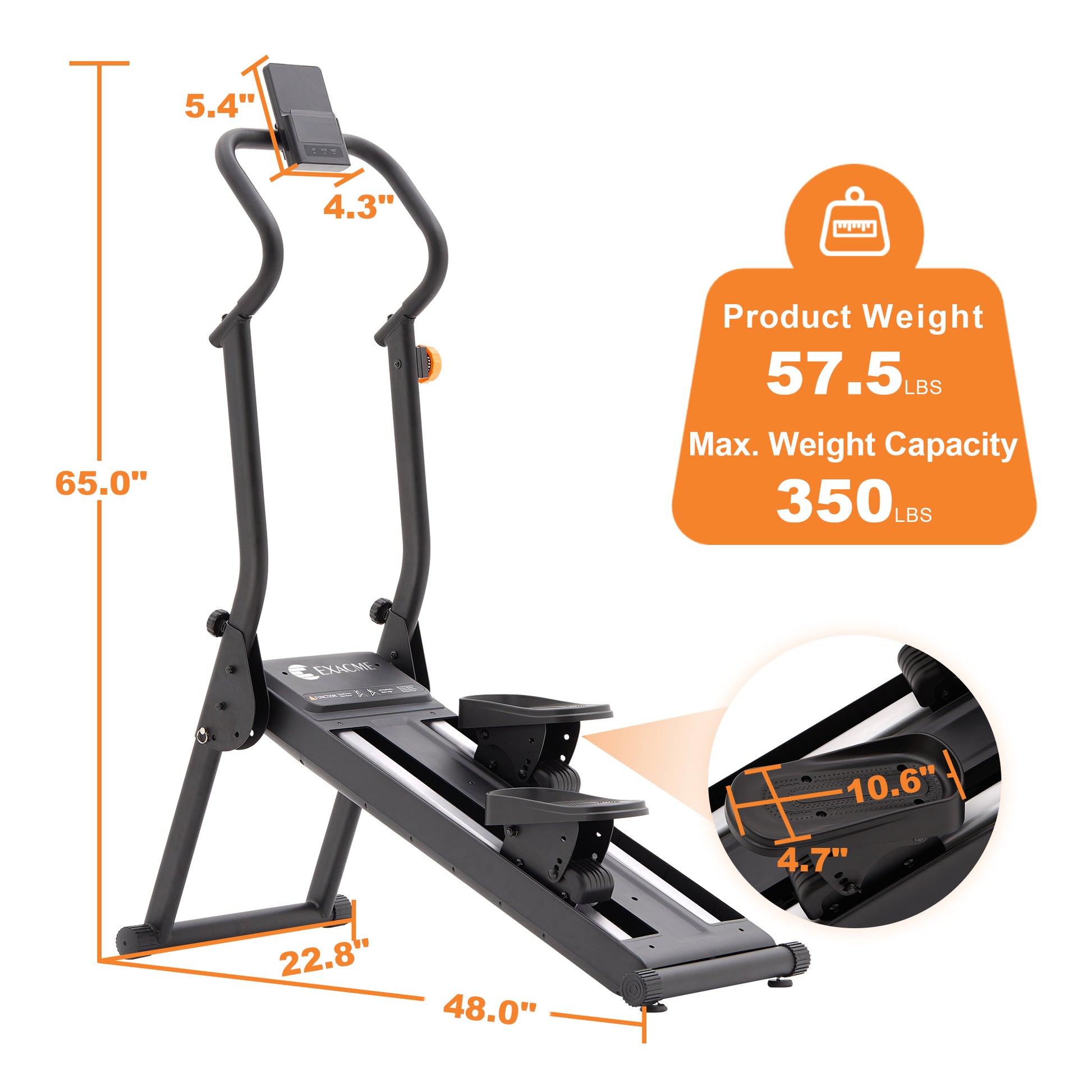 Upgraded Magnetic Stair Stepper for Home, 16-Level Adjustable Resistance up to 77LBS, with Cup Holder & Bluetooth APP, Folding Compact Cardio Climber, 350LBS Capacity