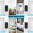 Exacme Keyless Entry Door Lock with G2 Gateway, WiFi Deadbolt Smart Fingerprint Lock Compatible with Alexa & Google Assistant, Keypad Door Lock TG23