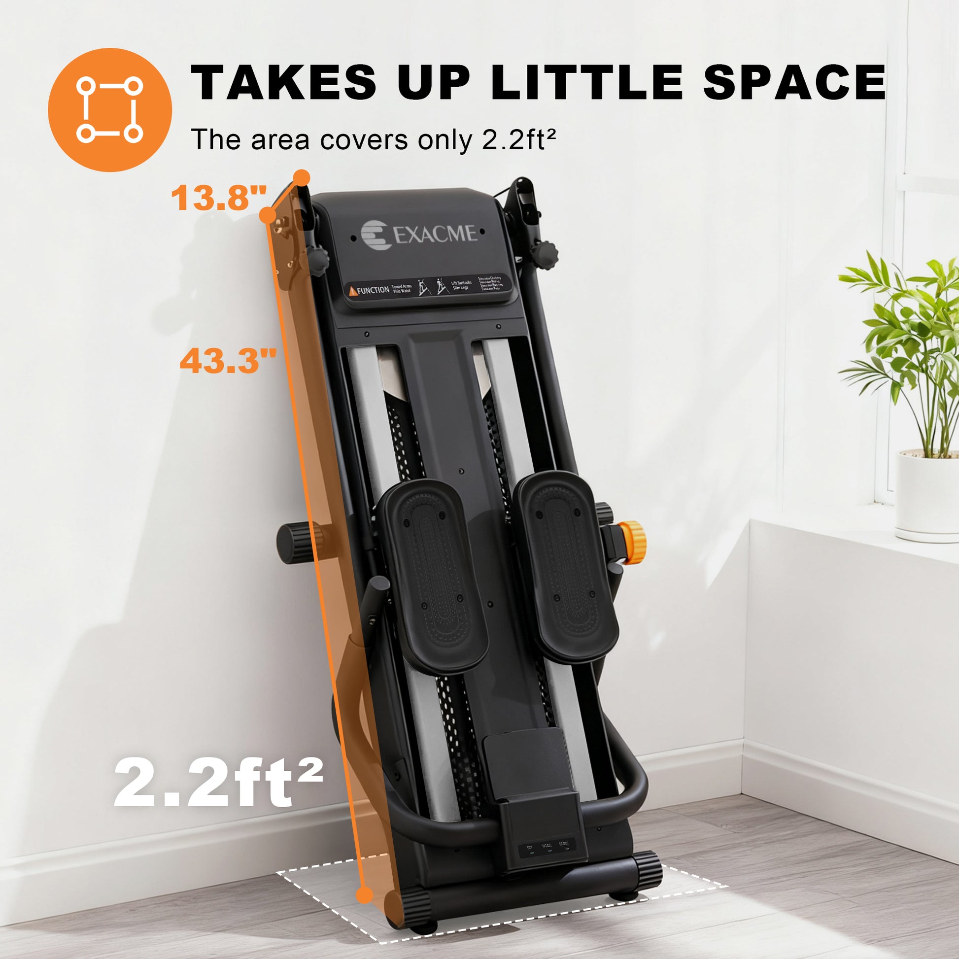 Upgraded Magnetic Stair Stepper for Home, 16-Level Adjustable Resistance up to 77LBS, with Cup Holder & Bluetooth APP, Folding Compact Cardio Climber, 350LBS Capacity