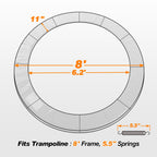Classic Trampoline Replacement  Pad 8 10 12 13 14 15 16FT