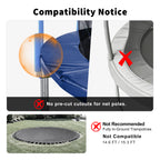 Premium Thicker Trampoline Replacement Pad with Opening and Storage Bag  8 10 12 13 14 15 16FT