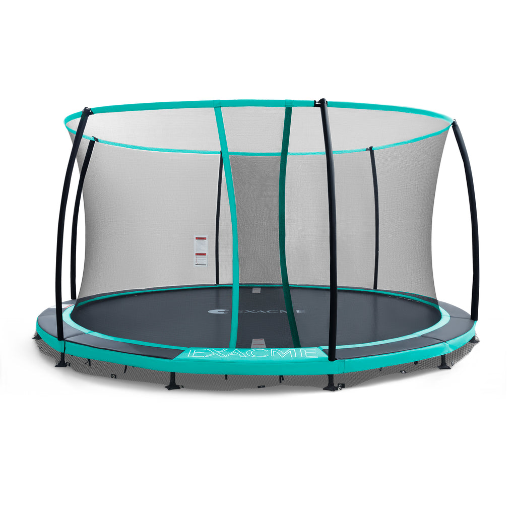In-Ground Round Trampoline with Net  8/10/12/14FT
