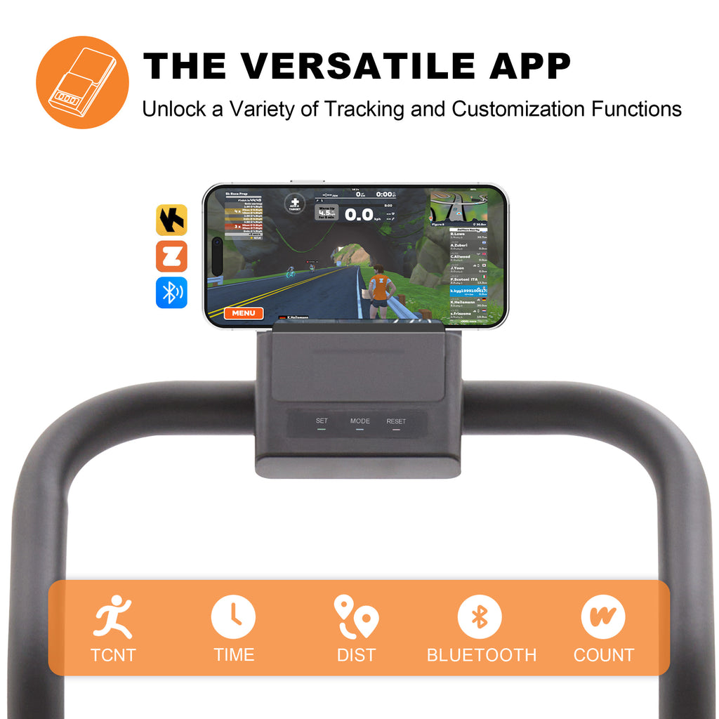 Upgraded Magnetic Stair Stepper for Home, 16-Level Adjustable Resistance up to 77LBS, with Cup Holder & Bluetooth APP, Folding Compact Cardio Climber, 350LBS Capacity