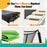 8X12FT Rectangle Trampoline