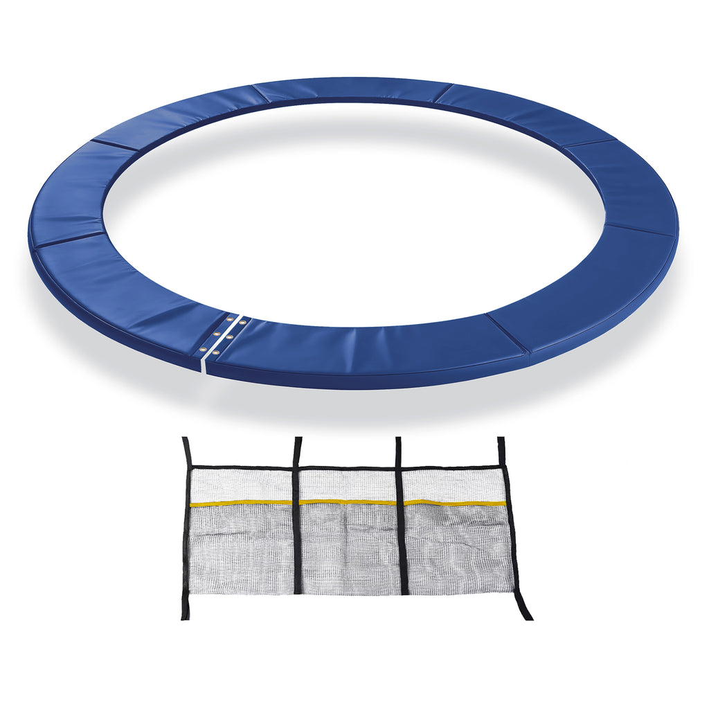 Premium Thicker Trampoline Replacement Pad with Opening and Storage Bag  8 10 12 13 14 15 16FT