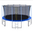 ExacMe Outdoor Trampoline 15 Foot with Intra Enclosure and Ladder, C15