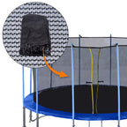 ExacMe Trampoline Replacement Inner Enclosure Net for C-series 10 12 14 15 16 Foot Frame, Poles not Included, C10EN-C16EN