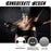EXACME Dumbbells Sets, Original Weights Dumbbells Sets with Anti-Slip Handle, Cast Iron Rubber Coated(10 lbs Pair) 6400-DP25