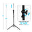 ExacMe 9'×9' 6pc Baseball & Softball Practice Net, Hitting Pitching Net with Strike Zone, Tee, Caddy and Carry Bag, BS108