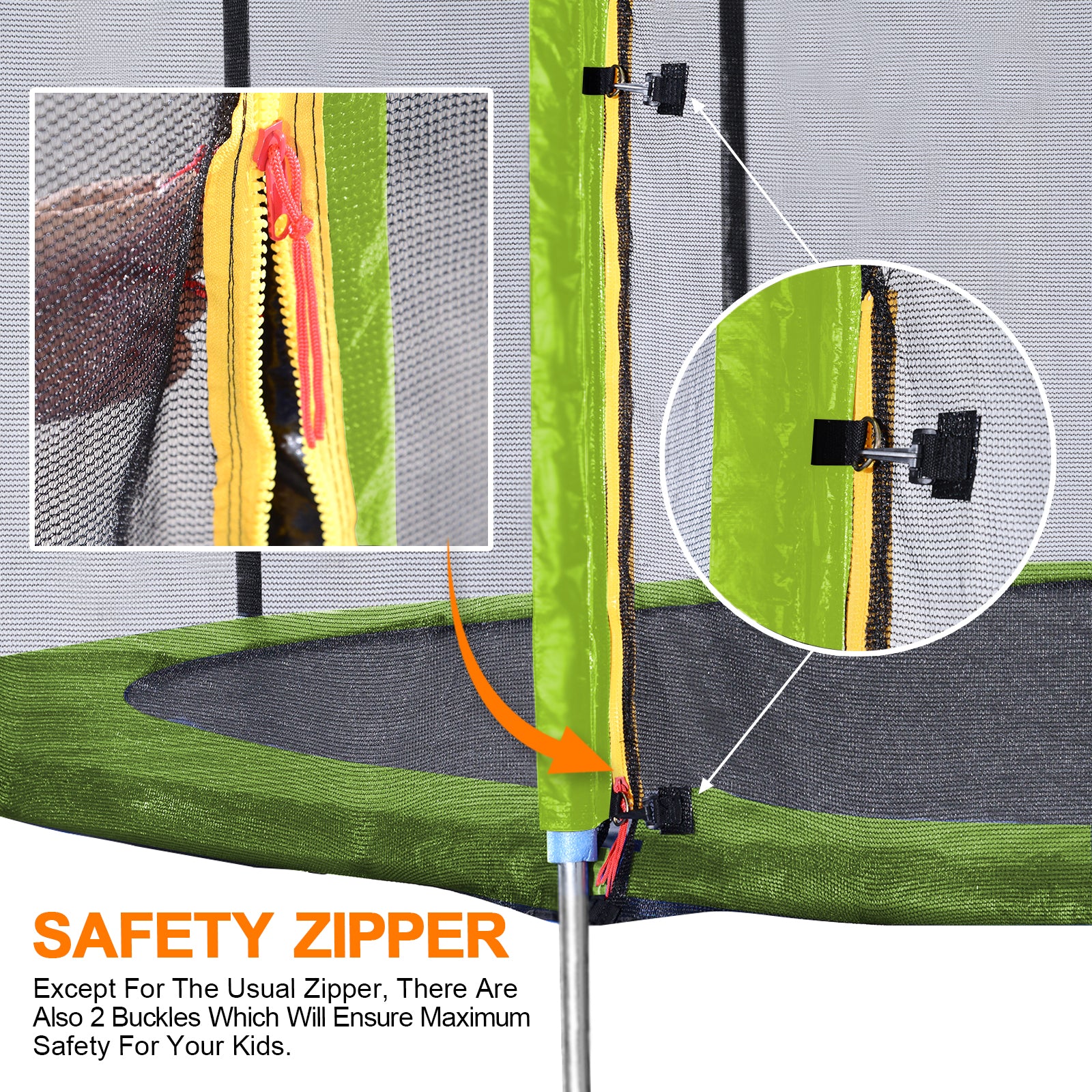 ExacMe Trampoline Replacement Net - Thumbnail 3