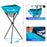 ExacMe 7'×7' 6pc Baseball Softball Hitting Pitching Net with Strike Zone, Tee, Caddy and Carry Bag, Baseball Batting Backstop Practice Net, BS084