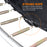 ExacMe Outdoor Trampoline 14 Foot with Spring Cover, 4 W-legs, 88 Springs, C-series 6181-C14T