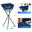 ExacMe 7'×7' 6pc Baseball Softball Hitting Pitching Net with Strike Zone, Tee, Caddy and Carry Bag, Baseball Batting Backstop Practice Net, BS084