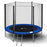 ExacMe Outdoor Trampoline 15 14 13 8 Foot with Outer Enclosure & Ladder Combo, 6180 T8-T15
