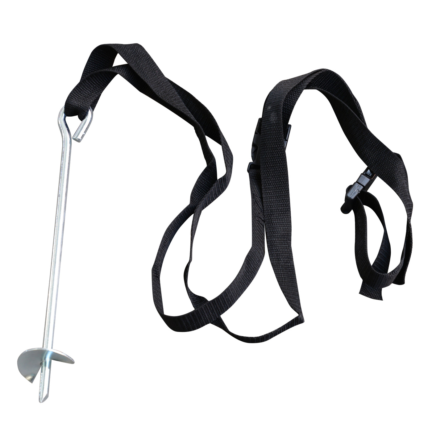 ExacMe Trampoline Stakes Anchors Safety Kit Heavy Duty Steel Galvanize