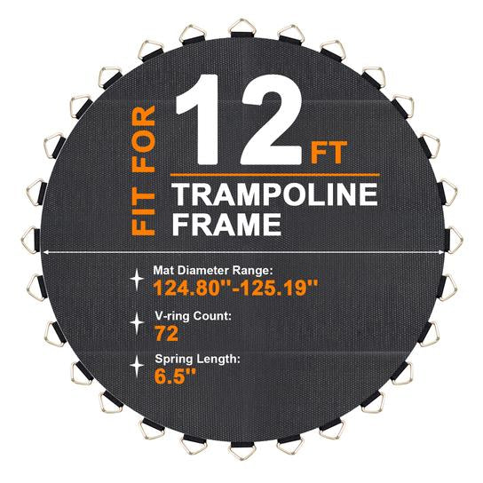 ExacMe Jumping Mat Replacement for 8 10 12 13 14 15 16ft T-series Tram